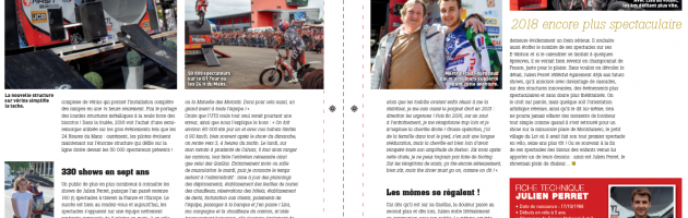 4Pages dans le new Trial Magazine pour Julien PERRET
