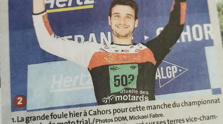 J.PERRET Vice champion du monde